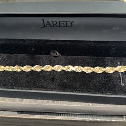 Gold Rope Bracelet 