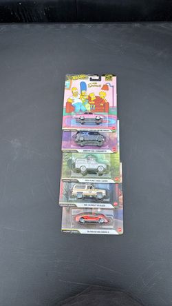 Hot Wheels Pop Culture Mixed Lot of 5