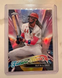 2024 Topps Chrome Update Future Stars #FSU-11 Elly De La Cruz RC Reds Rookie