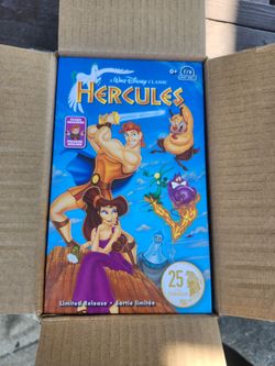 Disney Hercules VHS plush