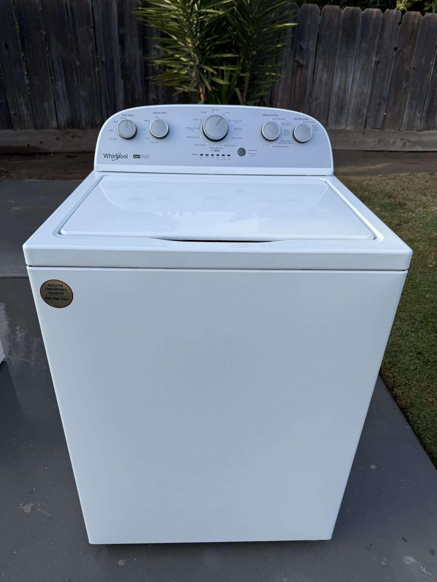 Whirlpool Washer $235 With Warranty 