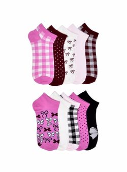 Women’s No Boundaries low cut 10 pair socks , shoe size 4-10