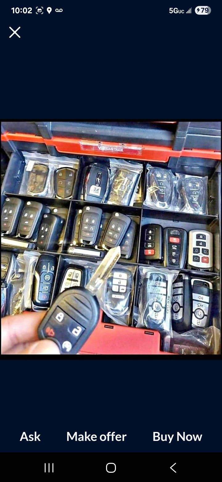 Acura Honda Toyota Lexus Subaru Mitsubishi Infiniti Nissan Key Fobs Remote Proximety