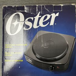 Oster Single Burner Hot Plate Electric 900 Watts 