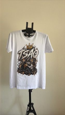TSAQ Graphic Print White T-Shirt