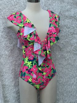 Floral One Piece Swimwear in size Small 