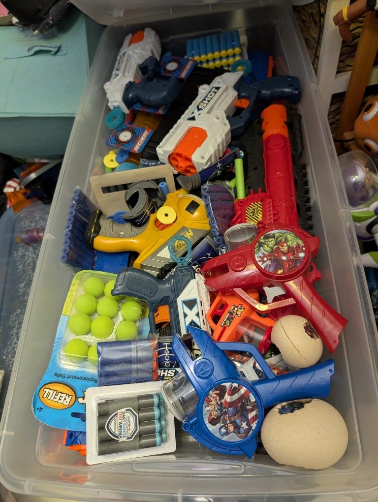 Nerf & X-Shot Collection