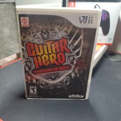 Guitar Hero Warriors Of Rock