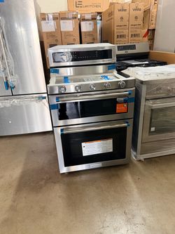 KitchenAid double door 30 gas range