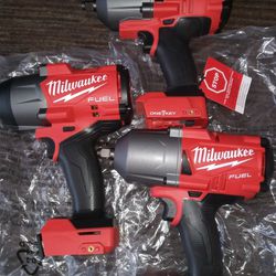 MILWAUKEE M18 IMPACT 'S WRENCH ALL 1/2 ALL NEW ALL DIFFERENT MODEL ..2967-20 ...2767-20 And 2863-20