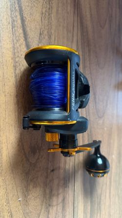 Penn squall 40 star drag wide casting w/ carnage casting rod