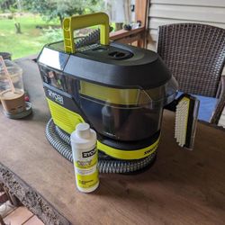 Ryobi One+ HP 18V Cordless SWIFTClean Carpet Cleaner Kit