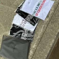 That’s a awful lot of cough syrup tees!!