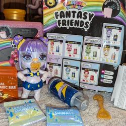 MGA POOPSIE Rainbow Surprise Fantasy Friends ELECTRA SPARK Mostly Complete