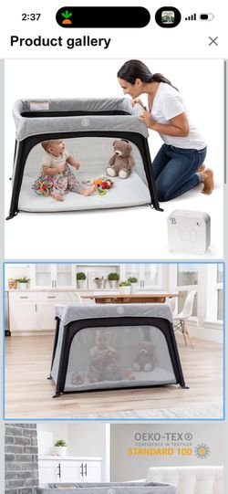 Lumiere travel crib