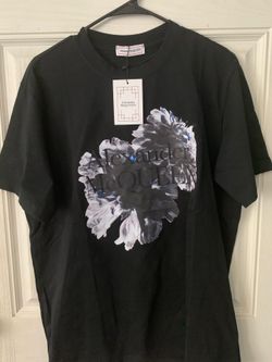 Alexander McQueen Anemone Flower Graphic T-Shirt