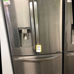 LG Stainless Steel Counter Depth French Door Refrigerator 8D HI