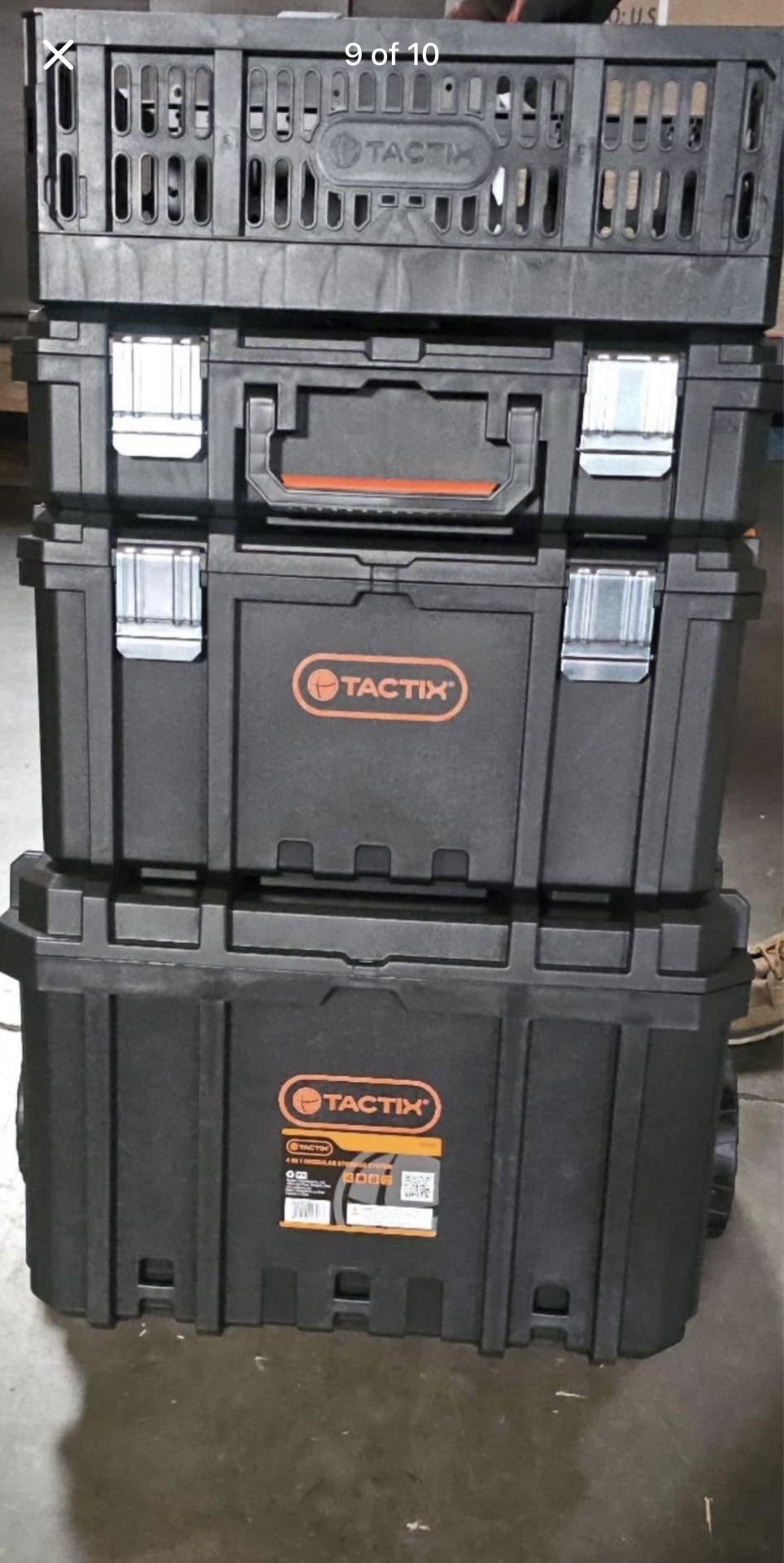 Brand New 4-in-1 Tool Box