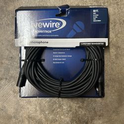MICROPHONE CABLE 50 Ft