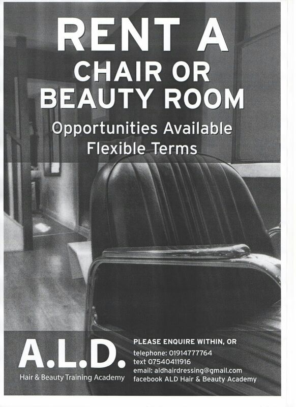 Serrenta silla , o Espapacio para nail technician