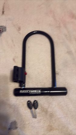 Kryptonite U-Lock Bike Lock with Keys