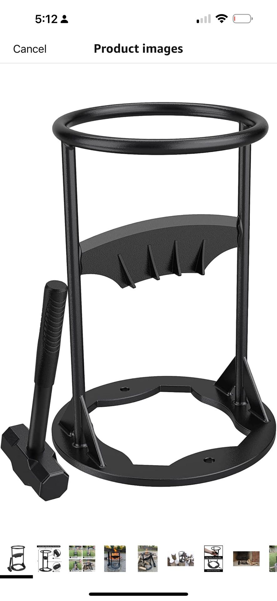 Wood Splitter- Manual Kindling Splitter $25