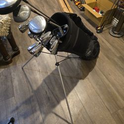 GOLF CLUBS WITH STANDBAG (12 CLUBS SET, FULL SET)
