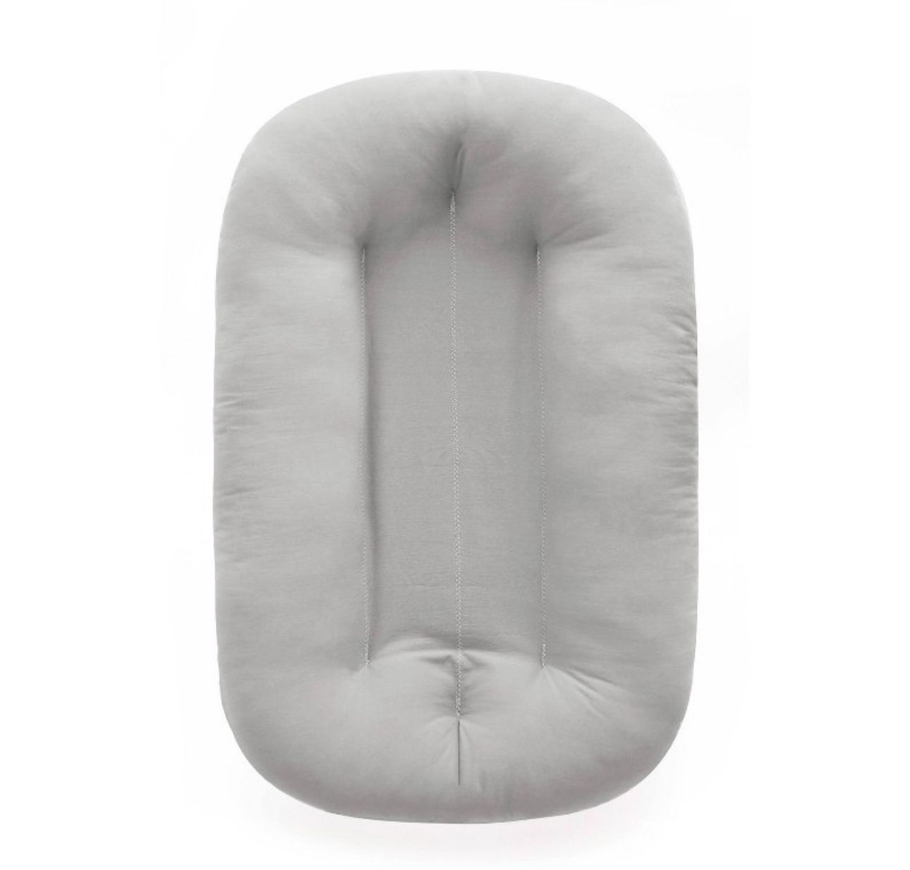 Gray Snuggle Me Organic Lounger