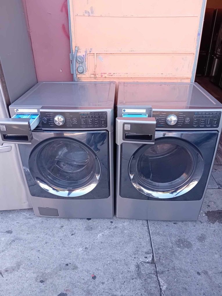 SET WASHER AND DRYER KENMORE ÉLITE ✅️SIDE BY SIDE - STACKABLE✅️