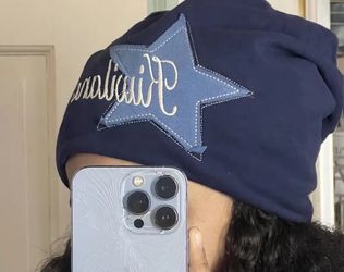Fashion Star Embroidered Beanie