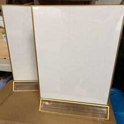 4 Acrylic Sign Holders