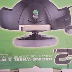 Mad Catz MC2 Racing Wheel & Pedals for XBox 360 Video Game System in Box