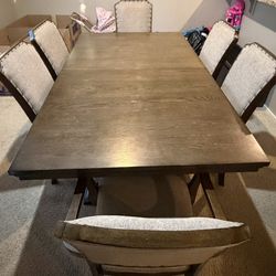 Dining Table With 6 Chairs