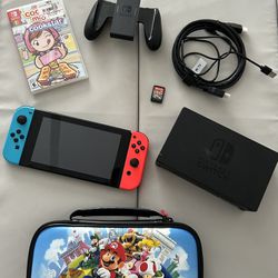 Nintendo switch + Games And Accessories
