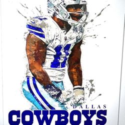 Dallas Cowboys Wicking T-shirt - Medium, Large, X-Large, XX-Large