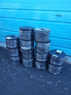 500 FT PPC CATV RG6 Cable SATELLITE White Coaxial 3GHz P6ET77VVLF PERFECT FLEX