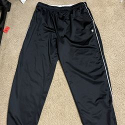 Fila Black Baggy Sweats 