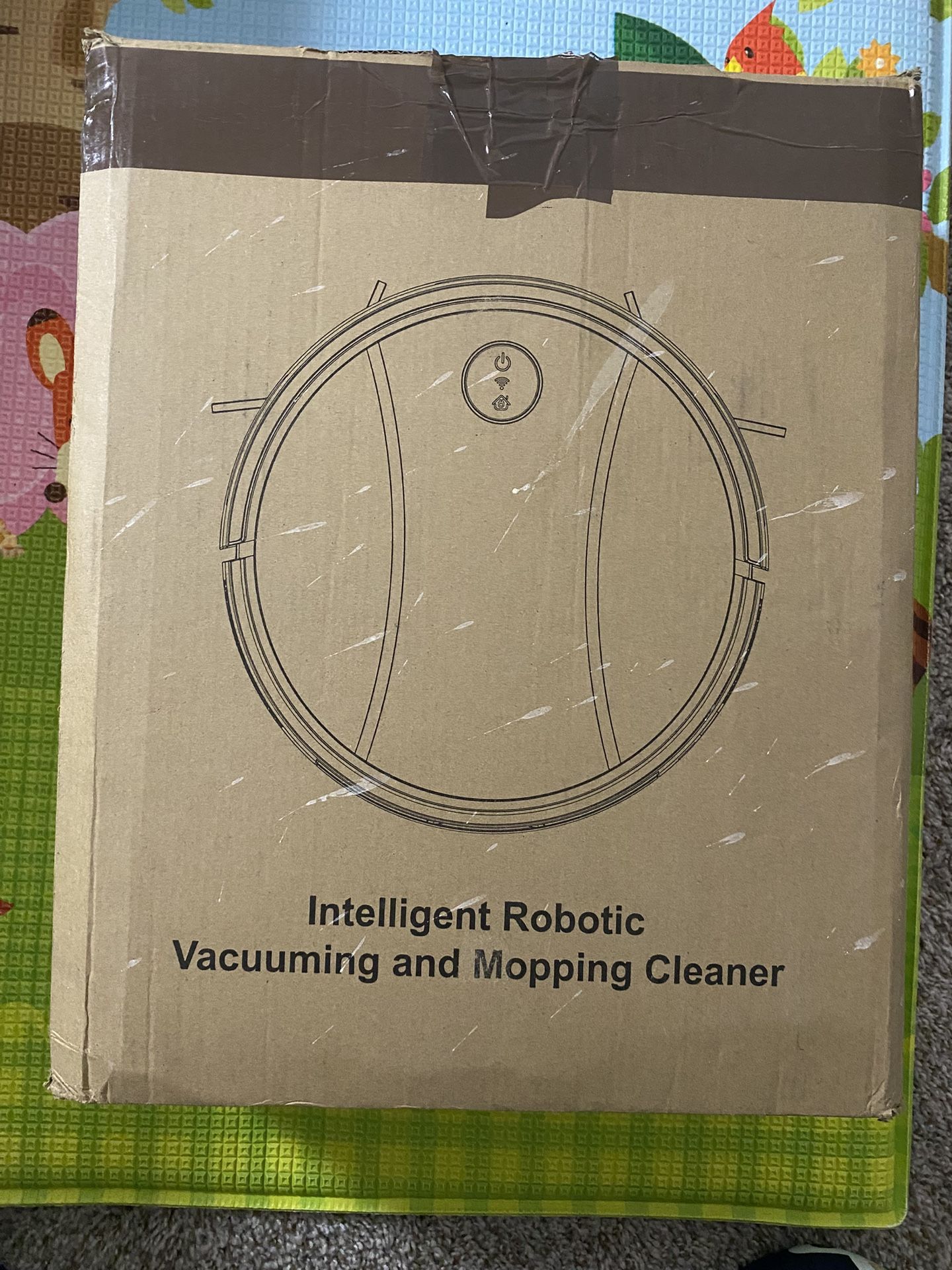 TIPDIY Robotic Vacuum & Mopping Cleaner w/Charging Dock