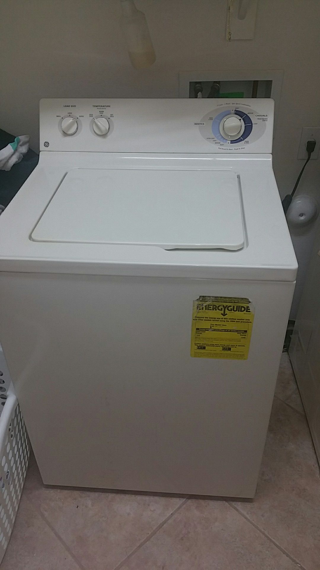 GE Washing Machine (washer only)