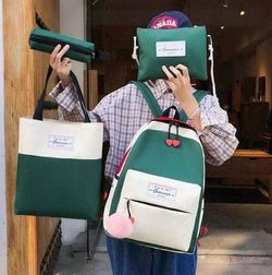 4-in-1 Primary/Junior High School Backpack