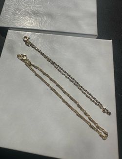 REAL 18K Gold Bracelets ✨ Dainty Everyday Italy Gold Jewelry