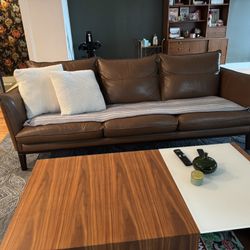 Leather Couch 