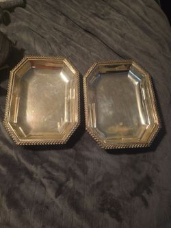 Silver plated trays
