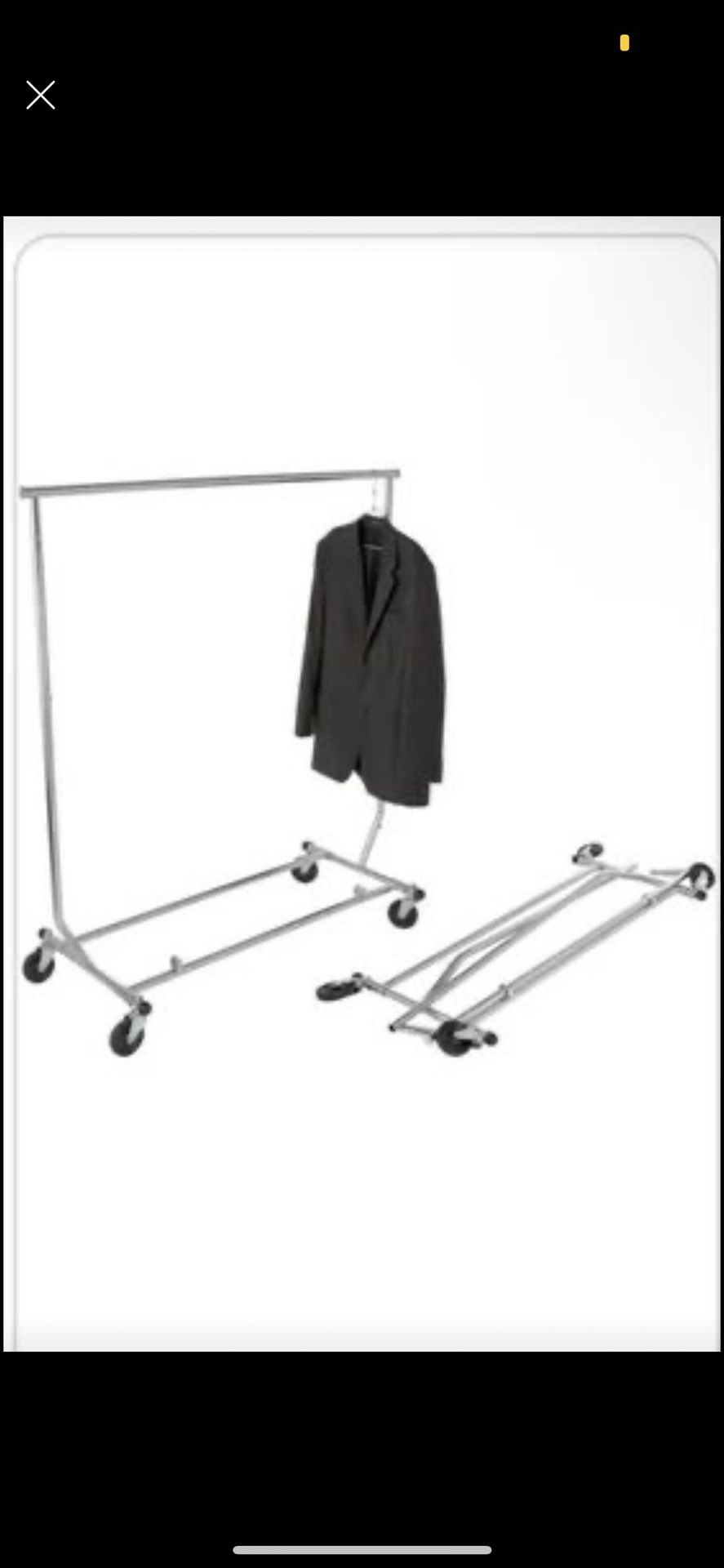 foldable clothing rack