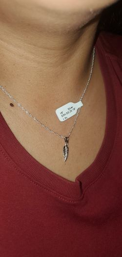 Cadena de plata 925 torsal con dije de oja