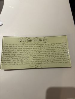 The Human Heart By J D 