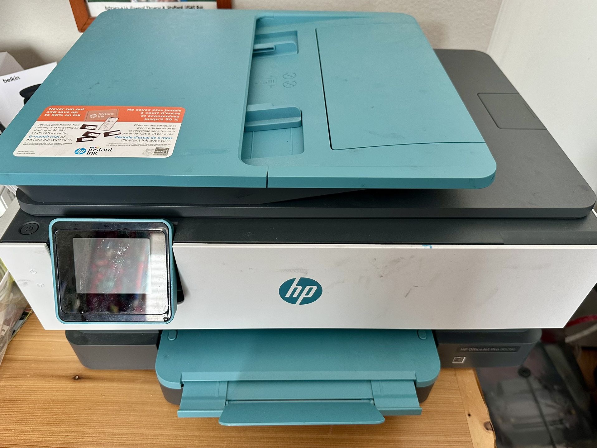 HP Printer 8028E Scanner/Wifi/ Fax/Plus