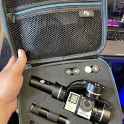 Go Pro Hero 4 with Stabilizer Arm 