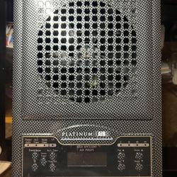 Platinum Air Purification System Ionizer Sterilizer and Ozone Air Purifier Wood