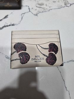 Coach card case